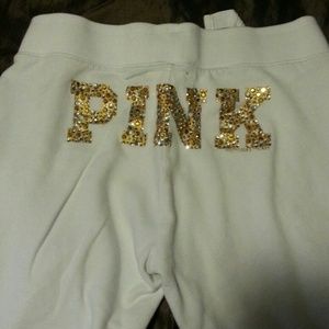 *SOLD IN BUNDLE*Victoria Secret Pink Capri Sweats