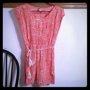 Forever 21 red print dress
