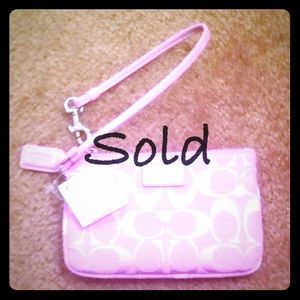 Coach Wristlet - Brand New!