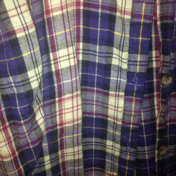 Plaid button down. - Picture 2 of 2