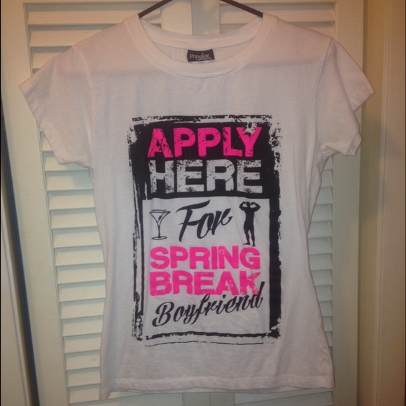 Spring break shirt 💪👙 - Picture 1 of 1