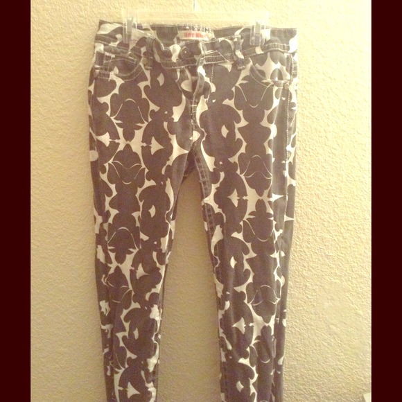 Wet Seal Abstract Jeans