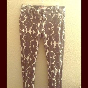 Wet Seal Abstract Jeans