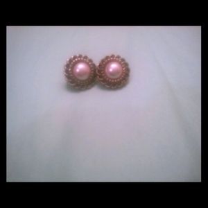 Vintage pearl earrings