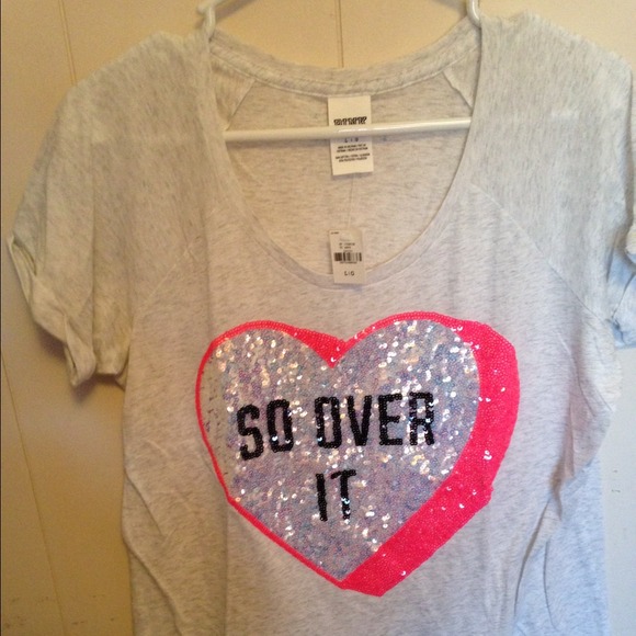 VICTORIA'S SECRET BLING TEE