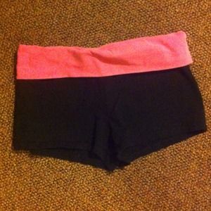 ❌Sold❌Pink and black Workout shorts