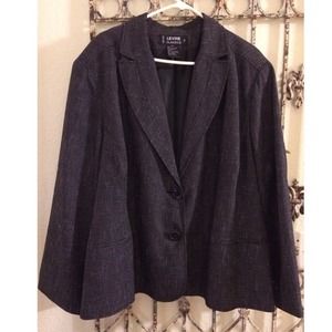 BLACK BLAZER :: Size 28w
