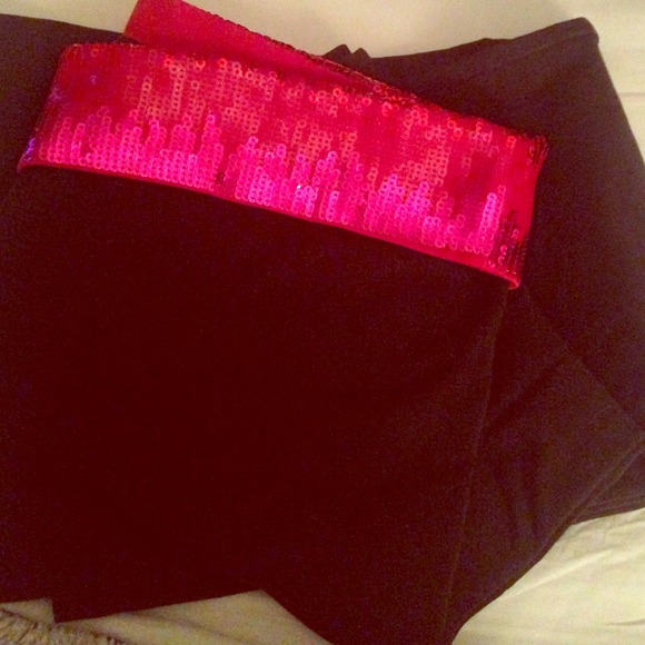 boot cut sparkly yoga plants