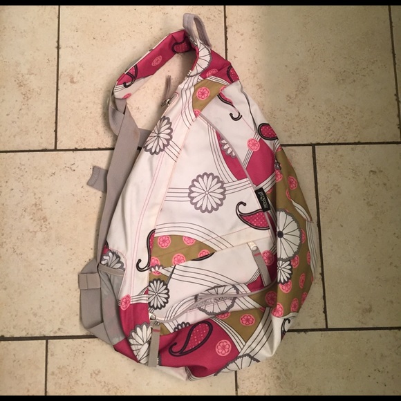 Jansport Handbags - Unique Jansport shoulder flower back pack