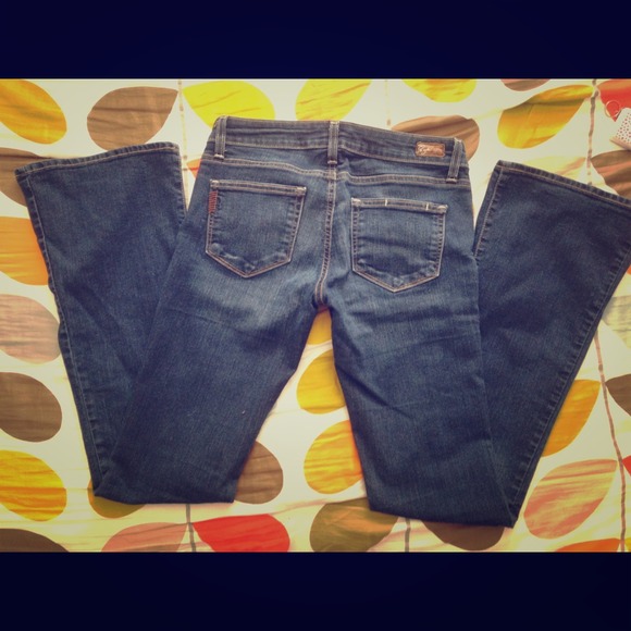 Paige Laurel Canyon Bootcut Denim Jeans 27 x 33