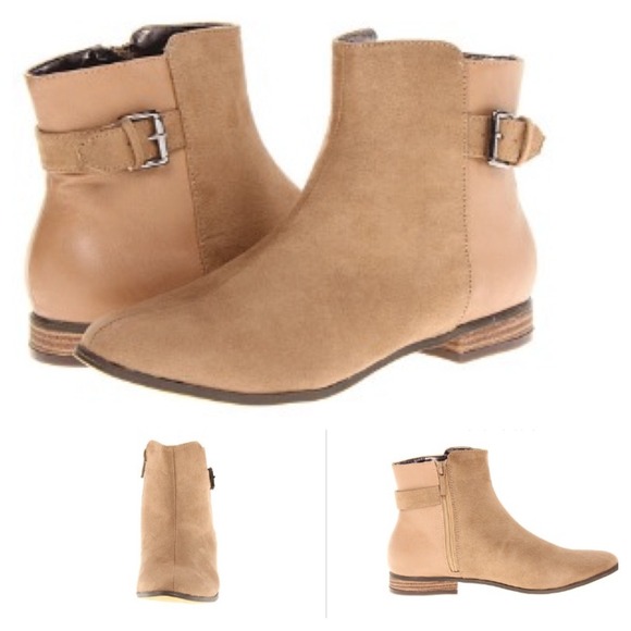 michael antonio Boots - Nude Ankle Booties
