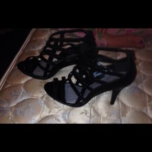 Black heels