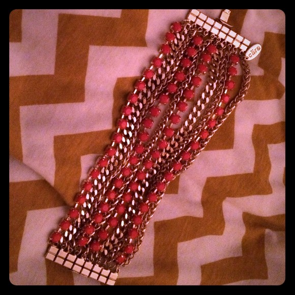 Cara New York multi chain bracelet
