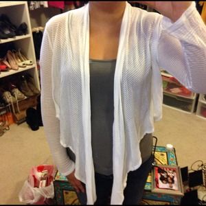 Long sleeve shawl