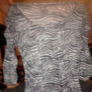 Zebra striped shirt