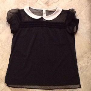 Black Princess Vera Wang blouse, Medium