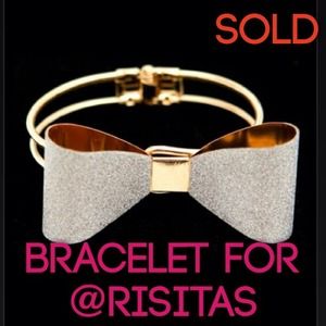 Blinged Bow Bracelet for @risitas