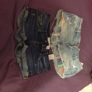 2 pairs of Hollister shorts.