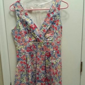 Flower cotton dress