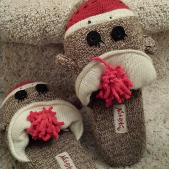 Monkey slippers