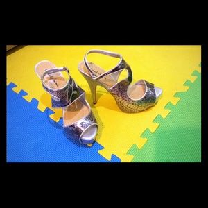 Classy snake heels
