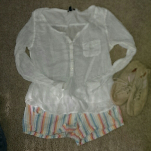 Striped shorts