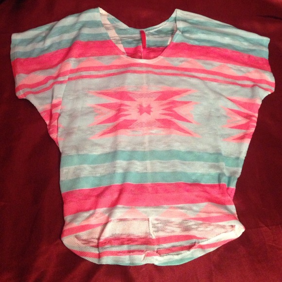 super cute, flirty tribal top