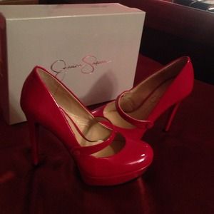 Jessica Simpson Red Heels