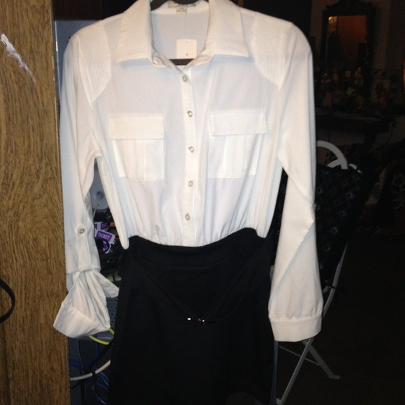 Forever XX1- Shirt length dress- long sleeve.