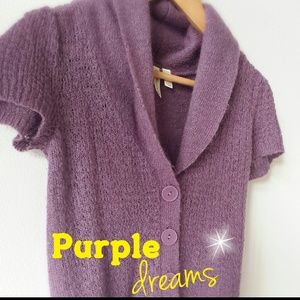 Short sleeves cardigan