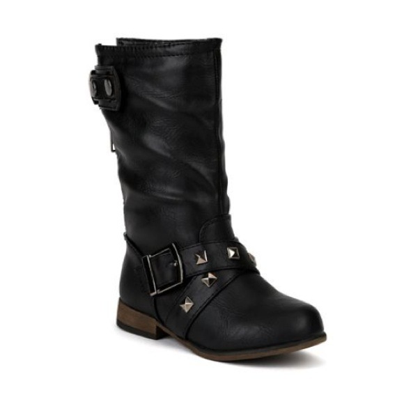Toddler Girl Studded Boots