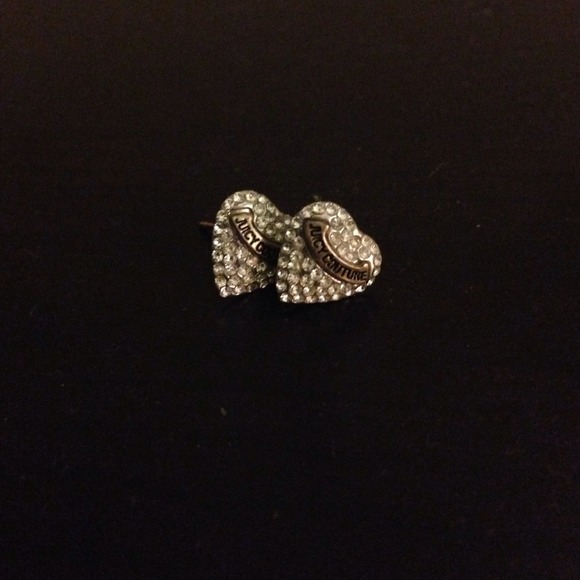 SOLD Juicy Couture heart studs