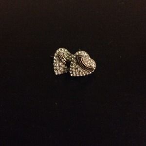 SOLD Juicy Couture heart studs