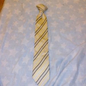 Striped Tie Clip On