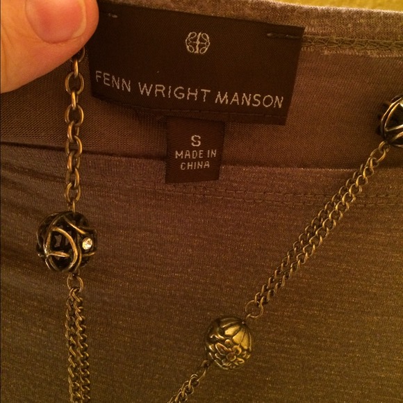 BUNDLED! Fenn Wright Manson Shimmery Shirt NWOT! - Picture 4 of 4