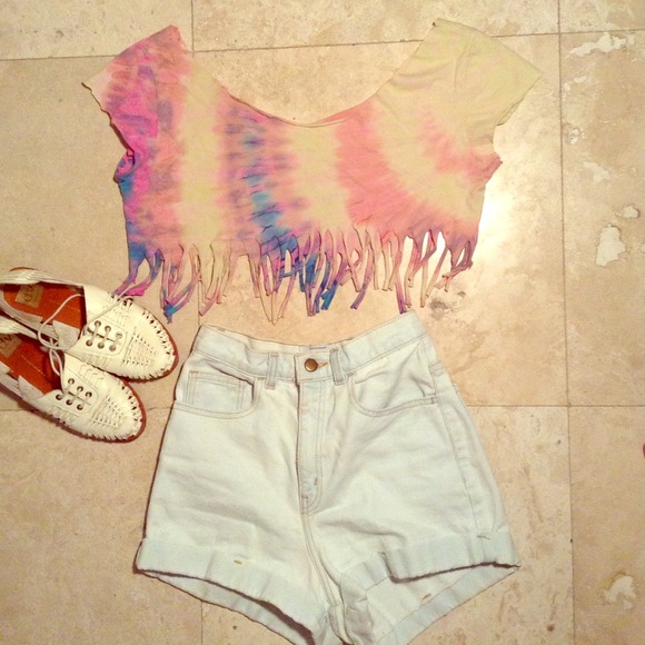 Tops - Tie-Dye Crop Top