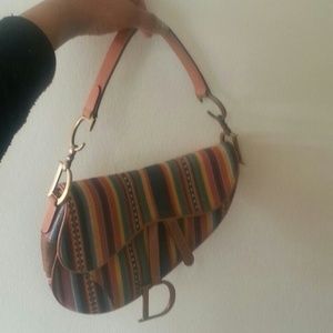 Christian Dior Saddle Bag worn once,very rare