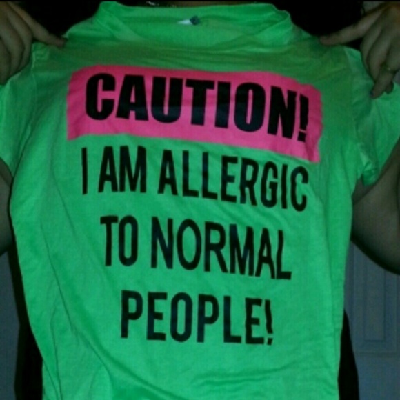 Neon Pink & Green Shirt