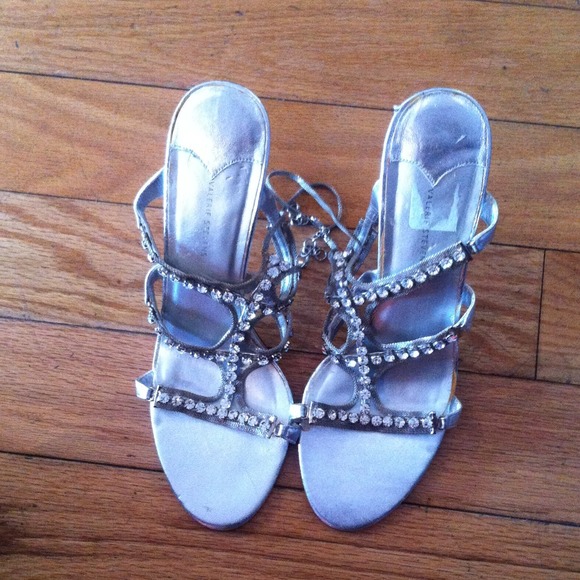 SOLD!!!  Valerie Stevens embellished sandals