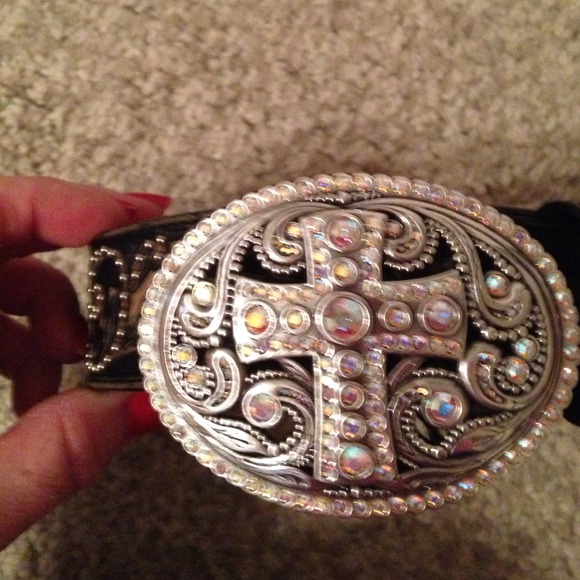 Rhinestone belt
