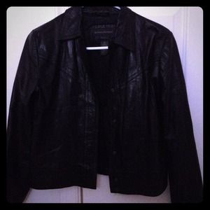 *Reserved* Banana Republic Leather Jacket