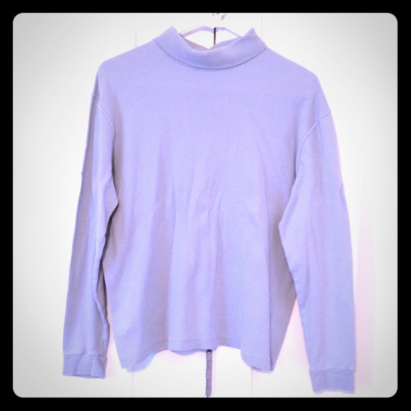 Grey turtleneck