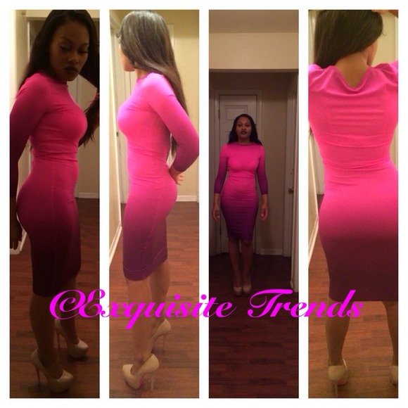 Ombré dress