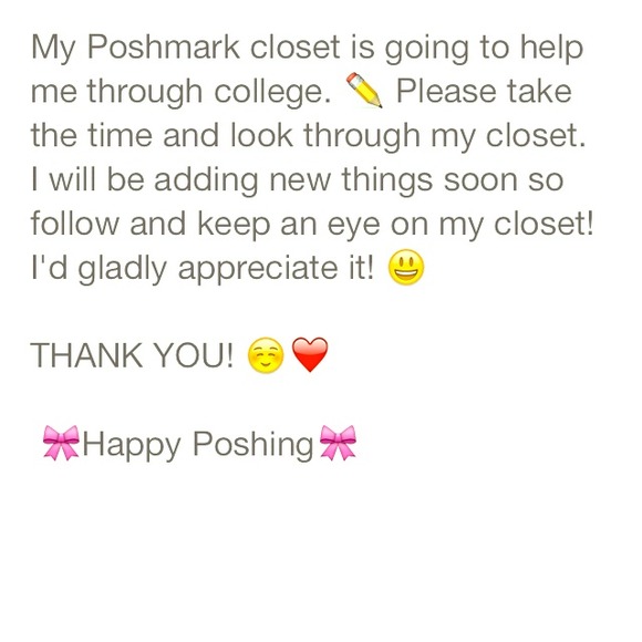 🎀💕Check out my Closet! 💕🎀