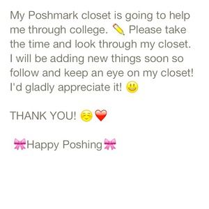🎀💕Check out my Closet! 💕🎀