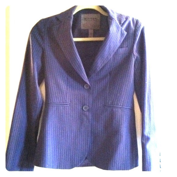 Pin stripped blazer