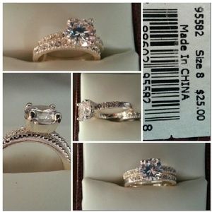 RESERVED 4 @michellesoong Tivoli 2 pc wedding ring