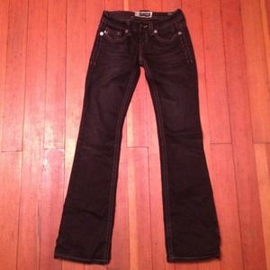 MEK Denim OAXACA boot cut black jean