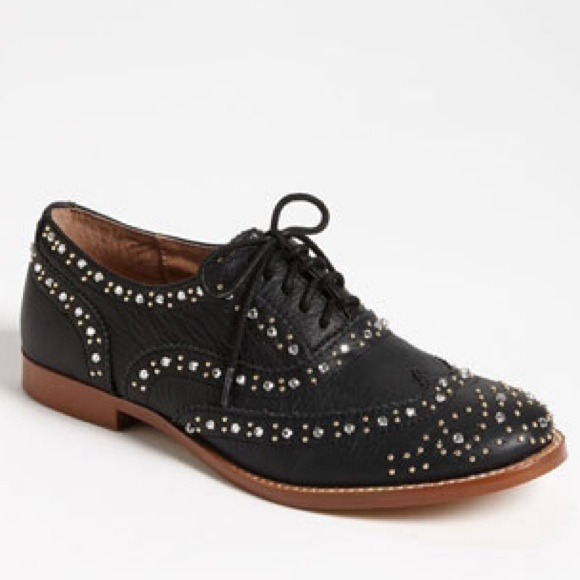 Steven by Steve Madden Goldey Studded Oxford