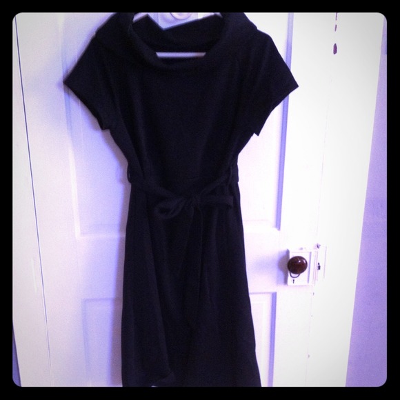 Black Gap Maternity dress.